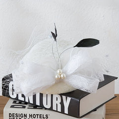 Mesh Flower Fascinators Hat For Women Tea Party Headband