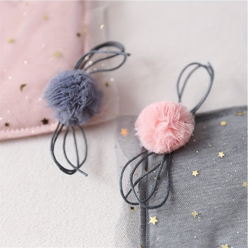 Children's Crown Lace Yarn Coin Purse Crossbody Bag