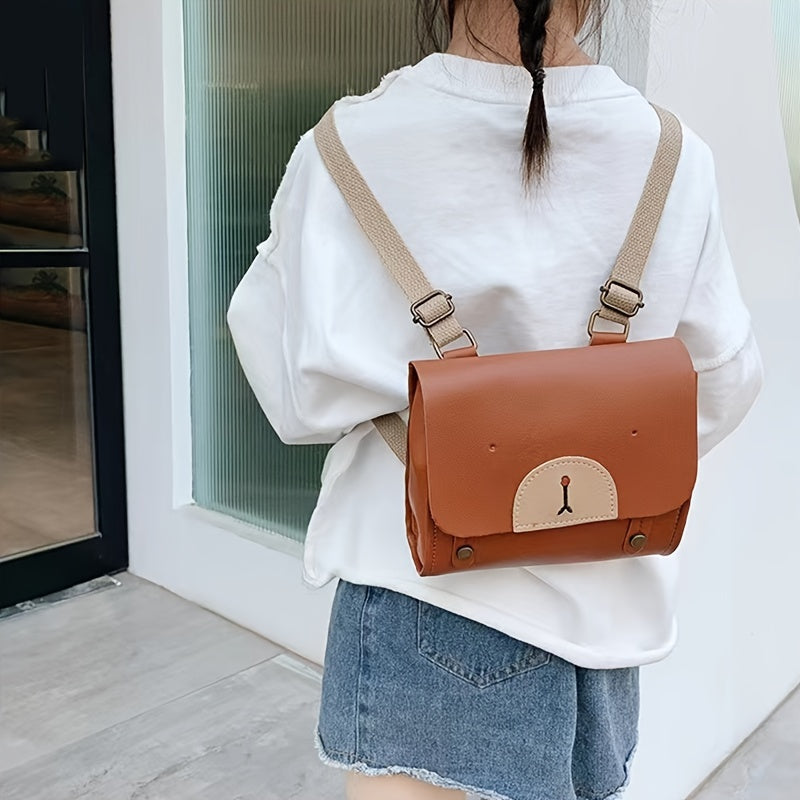 Children's Cartoon Bear Mini Backpack for Girls