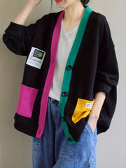 Drop Shoulder Casual Jacket for Women