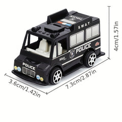 Pull Back Toy Car Fast Food Bus Mold Inertia Educational Toy