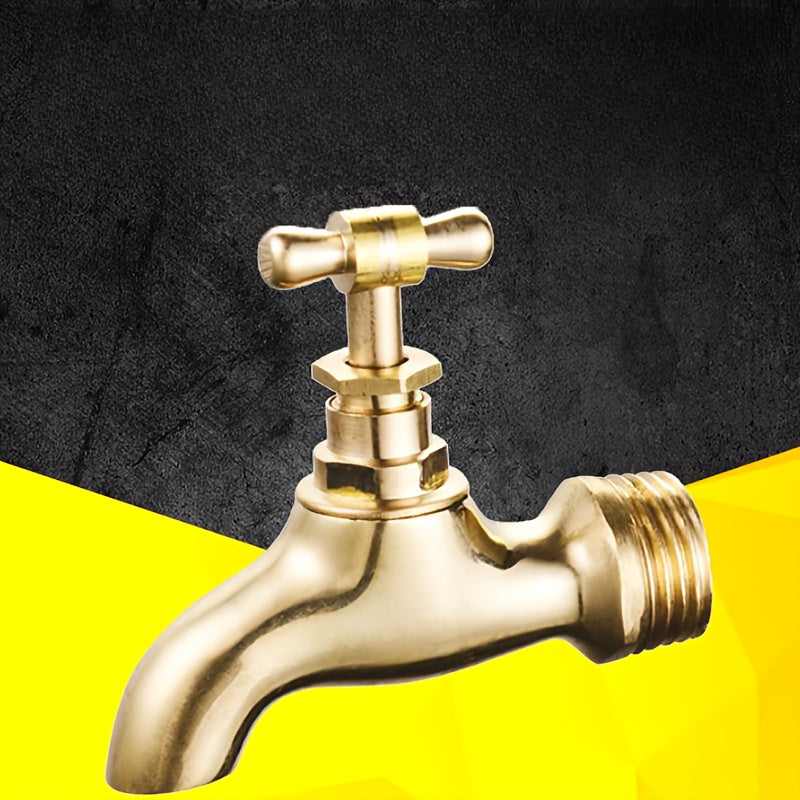 Full Brass Slow Water Faucet for Efficient Water Usage