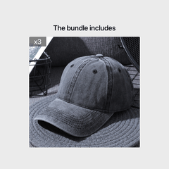 Men's Washed Pure Cap Baseball Cap