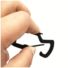 Outdoor Climbing 7-Core Cord Rope Keychain Carabiner DIY Buckle
