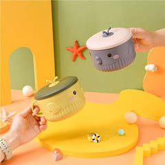Kids Stainless Steel Soup Bowl with Handle