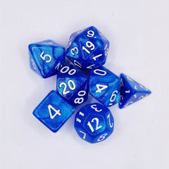 7pcs Sided Dice Set Table Games Funny Dice Game Family Gathering
