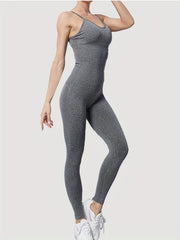 Women's Yoga Seamless Jumpsuits Fitness Workout Gym Jumpsuit