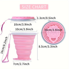 Portable Collapsible Water Cup Mouthwash Cup