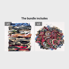 7 Pcs Small Square Patchwork Sewing Pure Cotton Cloth DIY Fabric Pack