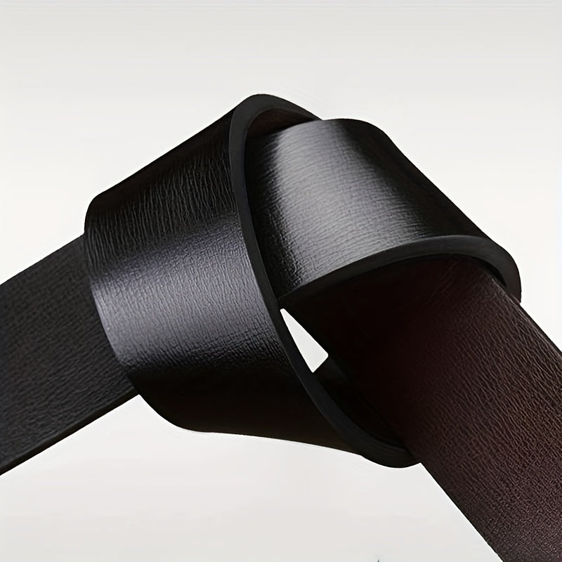 Men's Faux Leather Belt - Perfect Gift for Dad & Husband