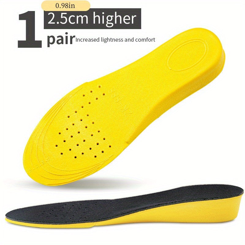 Invisible Height Increase Insoles - Breathable Shock Absorption