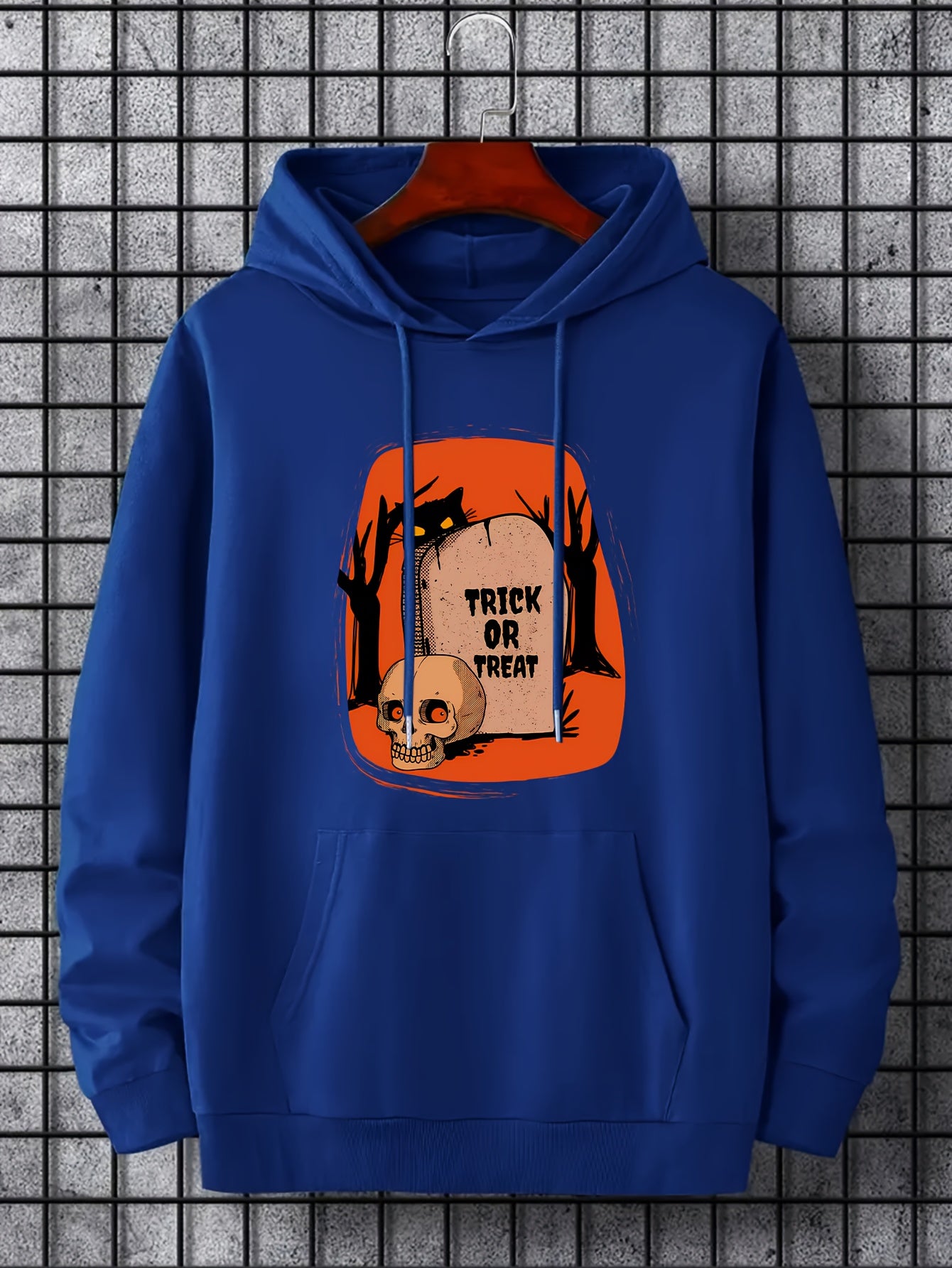 Halloween Men's Graphic Hoodie Sweatshirt Casual Style