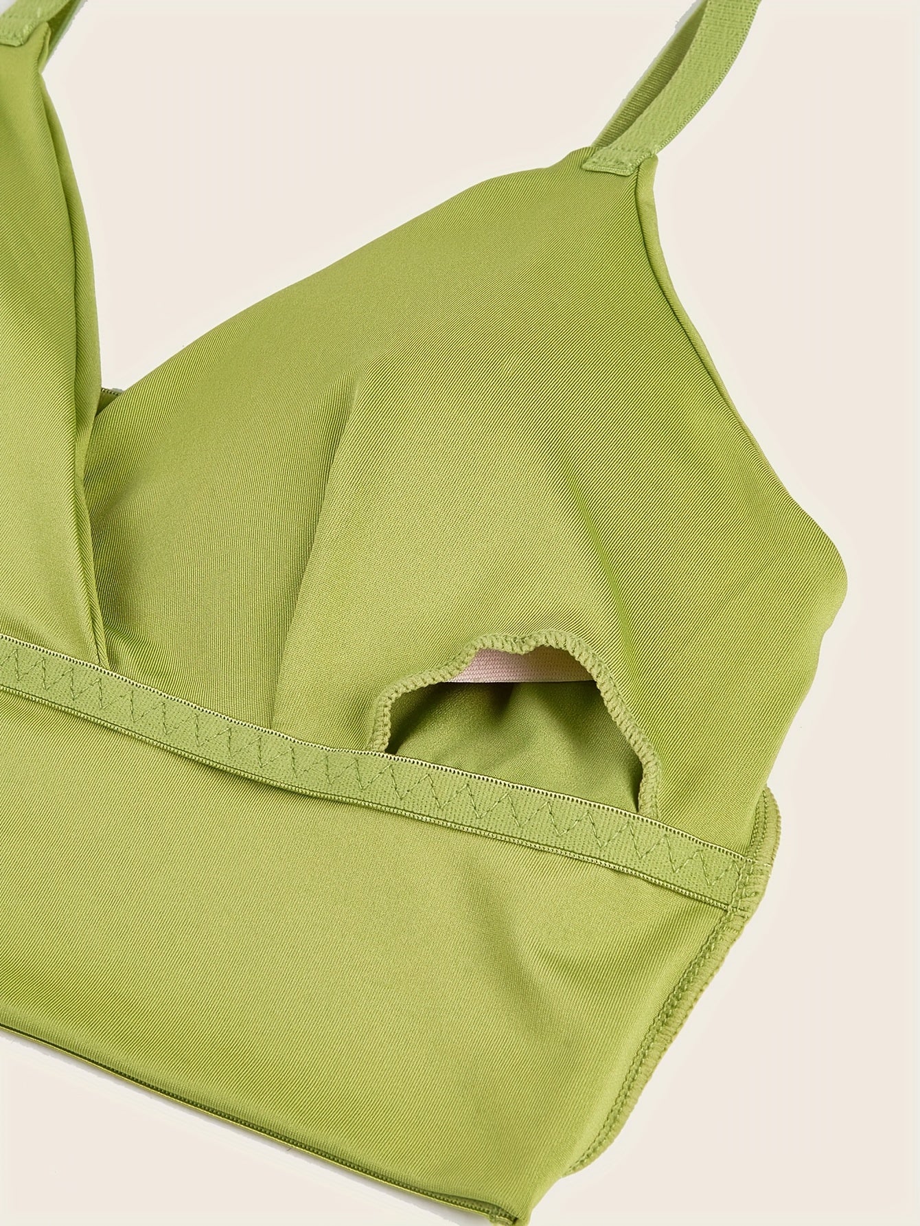 3pcs Solid Push Up Bras Comfy & Breathable Women's Intimates