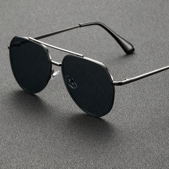 Men's Large Metal Flying Sunglasses