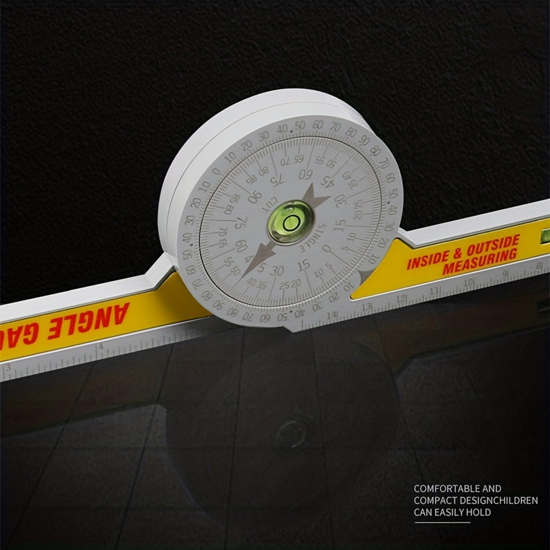 Woodworking Angle Ruler Protractor Mini Inside Outside Measurement