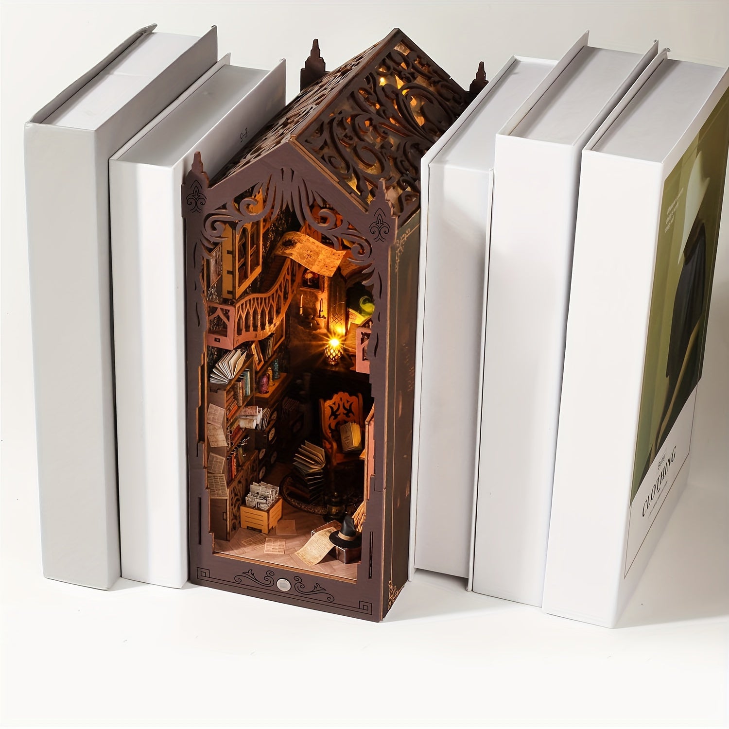 3D Dollhouse Kit Decorative Style Architectural Building Craft