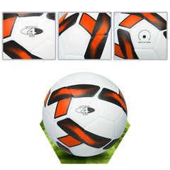 Corrugated No 4 Football for Outdoor Training and Entertainment