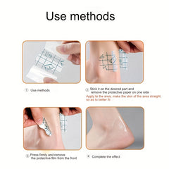 40pcs Waterproof Foot Sticker For High Heeled Shoes
