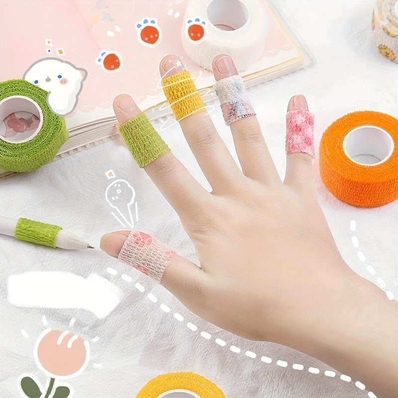 10 Pack Self Adhesive Bandage Wrap Rolls 2.54cm x 1.83m