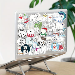 50pcs Animals Zoo Stickers Scrapbook Journal DIY Bear Sticker