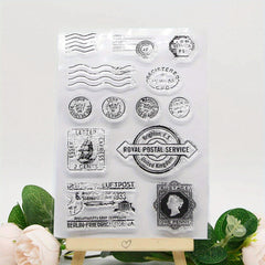 1pc Postmark DIY Scrapbooking Cartoon Seal