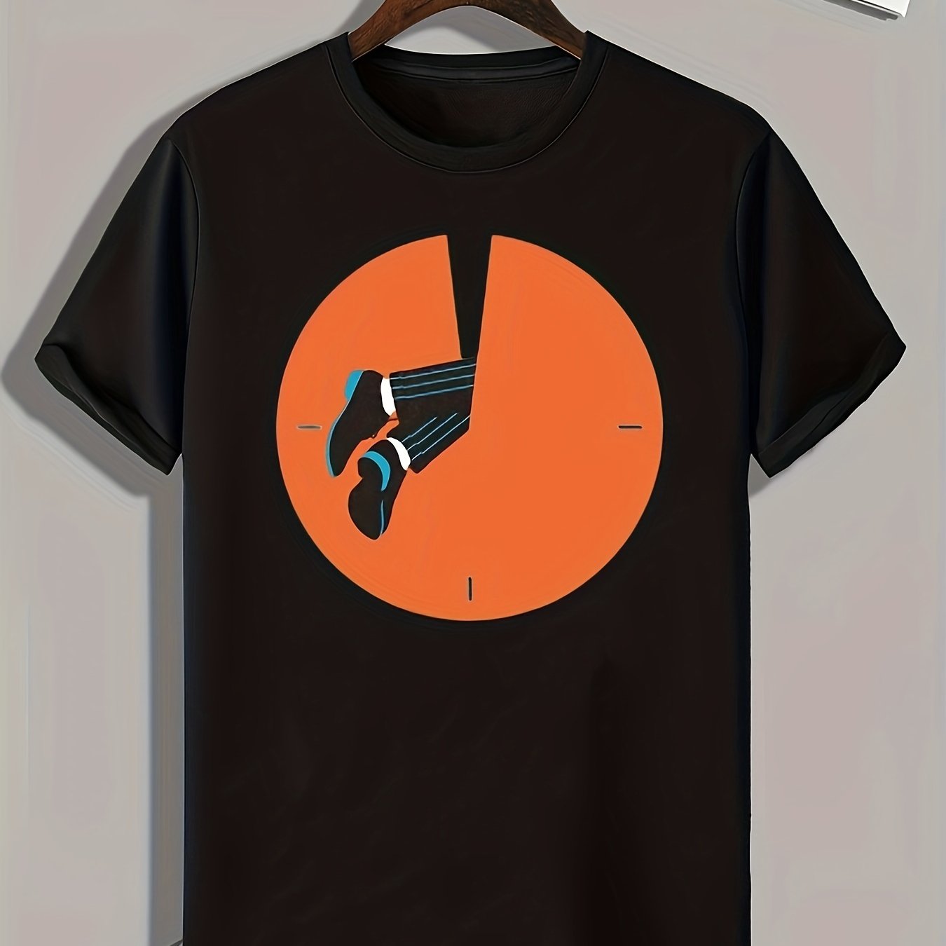Legs Of Man Print Men's Graphic T shirt Casual Comfy Tees For Summer