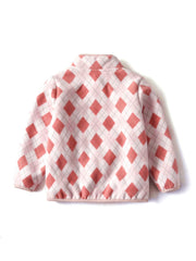 Baby Girls' Leopard Fleece Jacket Warm Coat Winter