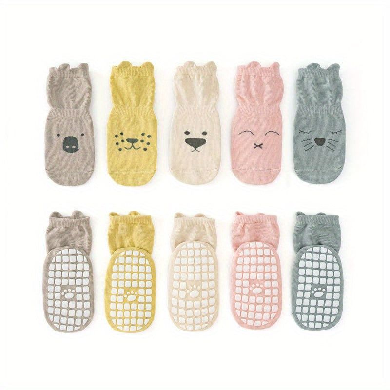 Baby Girls Floor Socks Indoor Toddler Learn To Walk Socks Cotton Non slip Socks