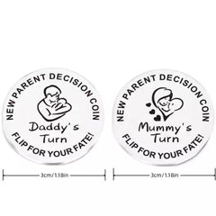 Baby Decision Making Coin - Parenting Tool for Important Choices