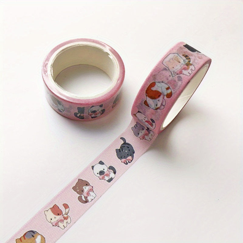 Washi Tape Office Supplies Colourful Girl Heart Unicorn Sticker 1.5m