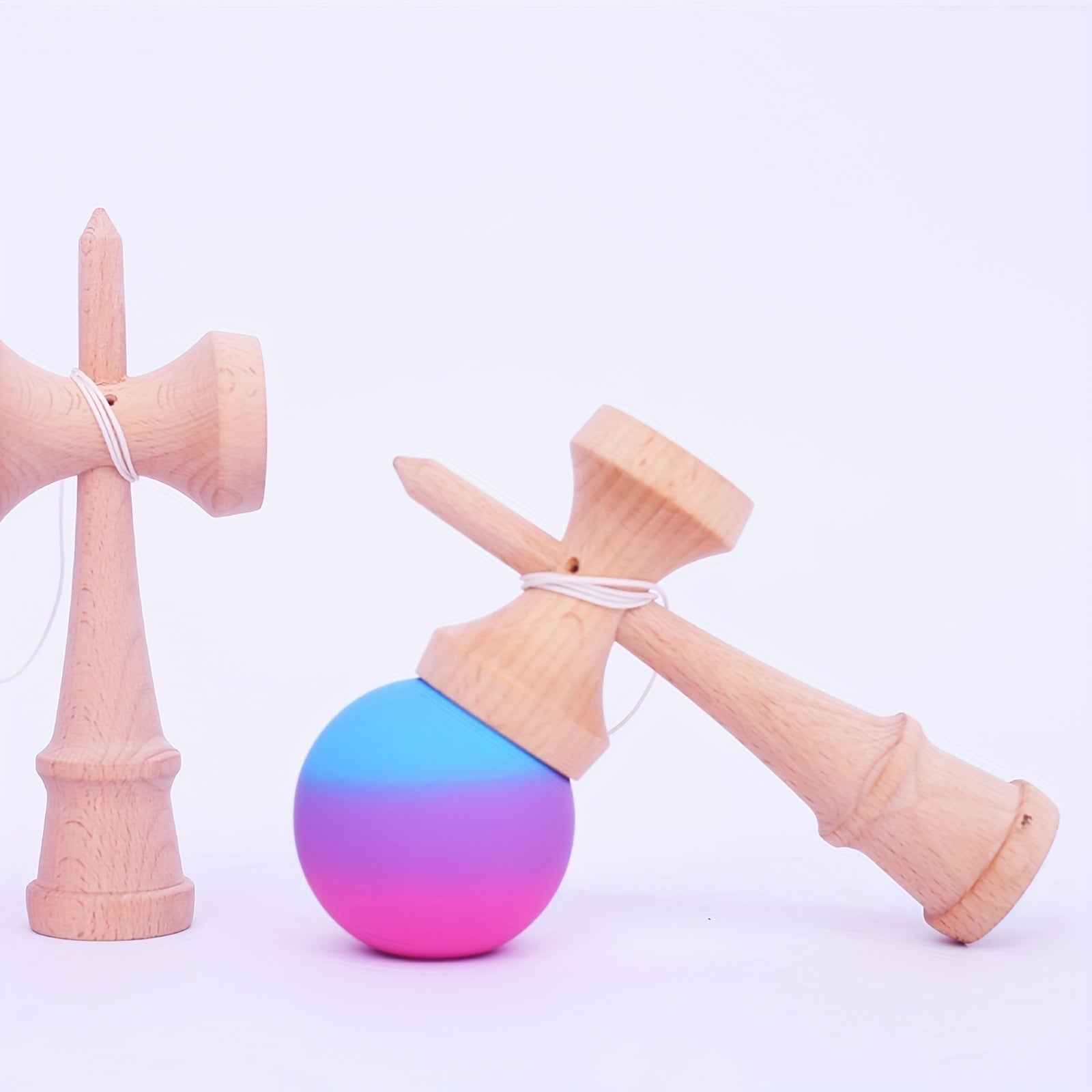 Ombre Wooden Kendama Tri for Balance Reflexes Creativity