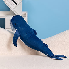 Large Shark Plush Doll Marine Themed Decorative Pillow Soft Toy