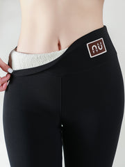Fleece Liner High Waist Yoga Leggings Women's Activewear
