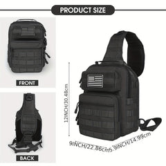 Sling Bag Molle Backpack with Shoulder Strap