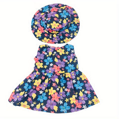 Flower Dress With Hats Doll Clothes Accessories
