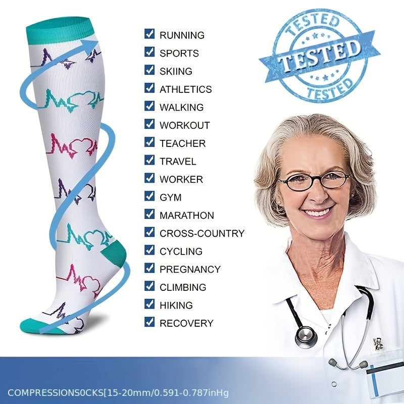 Men's Compression Socks for Sports & Fitness Activities
