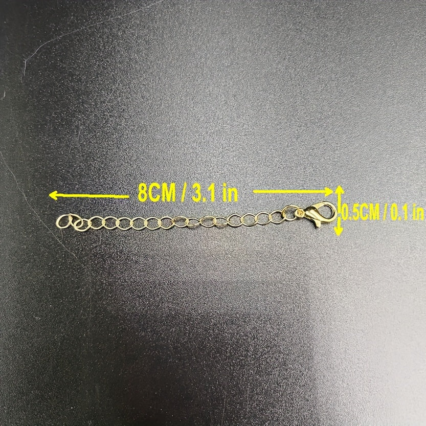 5pcs Chain Necklace Extender Chains Set