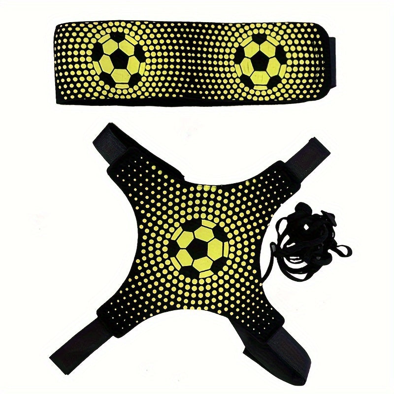 Adjustable Soccer Volleyball Rugby Trainer for Solo Practice Training Aid