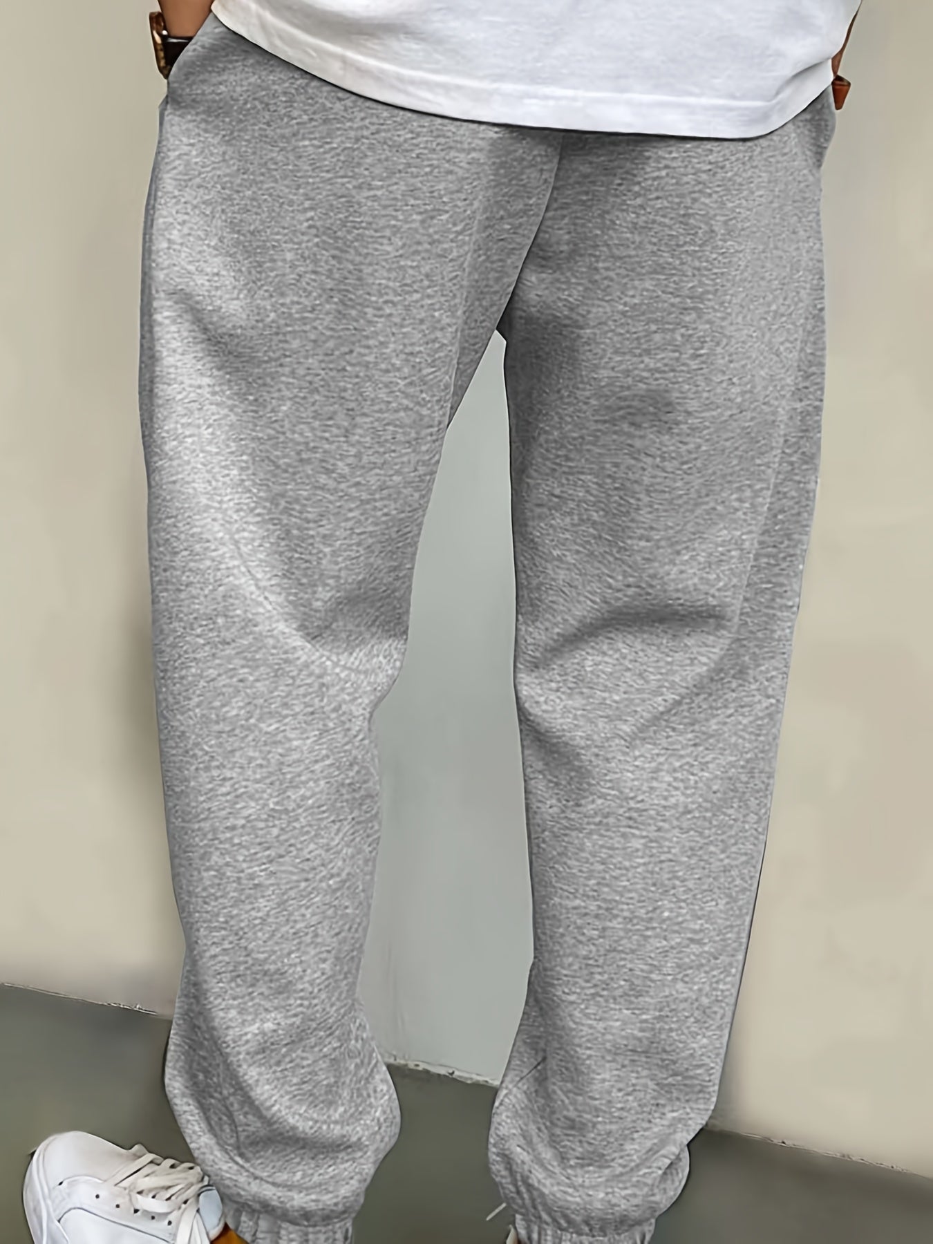 Men's Crown Print Joggers Outdoor Active Sweatpants