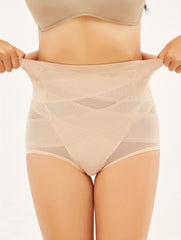 Mesh Shaping Panties Tummy Control Compression Panties Lift & Shape Buttocks