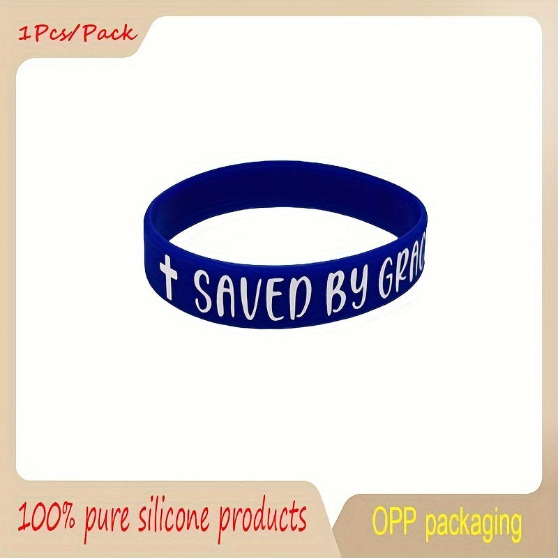 Colorful Inspirational Silicone Bracelet Wrist Band