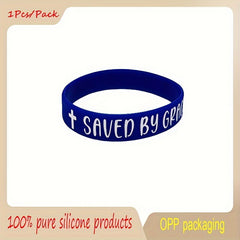 Colorful Inspirational Silicone Bracelet Wrist Band