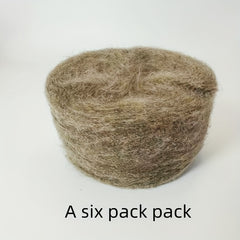 6pcs Silk Mohair Fine Thread Woven Shirt Soft Skin friendly DIY Knitting
