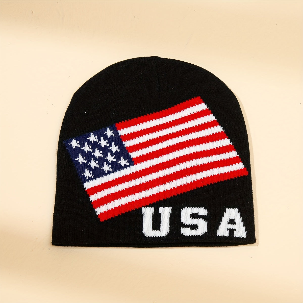 Men's Independence American Flag Knit Hat