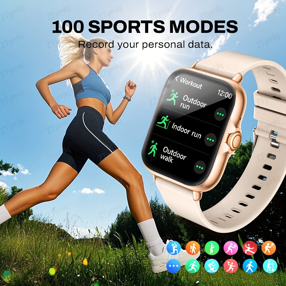 Touch Smartwatch Custom Wallpaper USB Charging