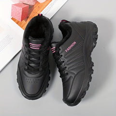 Women's Waterproof Chunky Sneakers Comfortable Travel Shoes