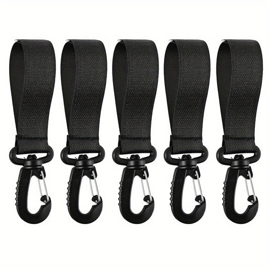 5pcs Baby Stroller Hooks Multifunctional 360 degree Shopping Organizer