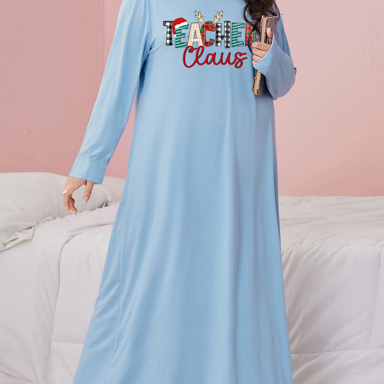 Christmas Nightdress Women's Sleep Dress