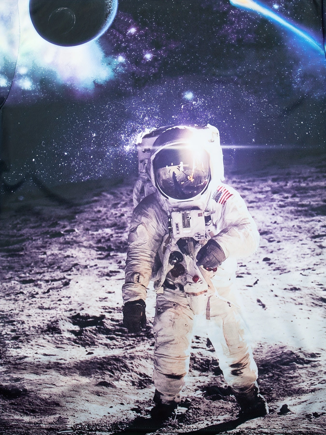 Men's 3D Print Loose T Shirt for Summer Fun