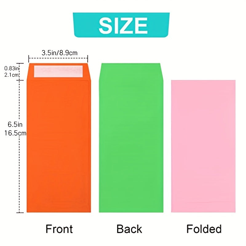 Cash Envelopes 100pcs Money Saving Challenge 8 13x16 Money Envelopes For Cash